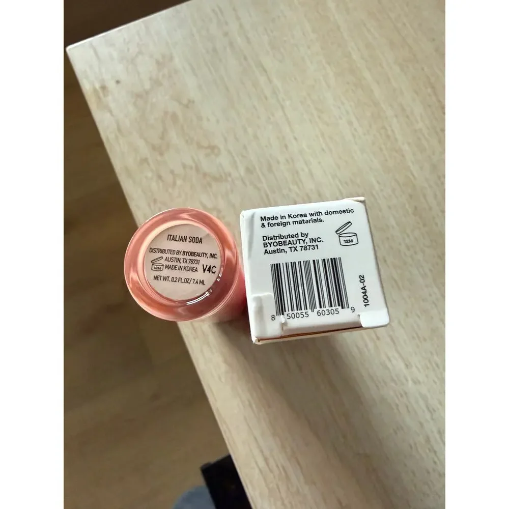 $24 New Dibs Beauty Go to Glossy Balm - Italian soda